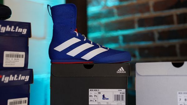 trui Maan oppervlakte totaal Adidas Box Hog 3 - Blue (Size 6.5) - Boxing at the Depot Shop